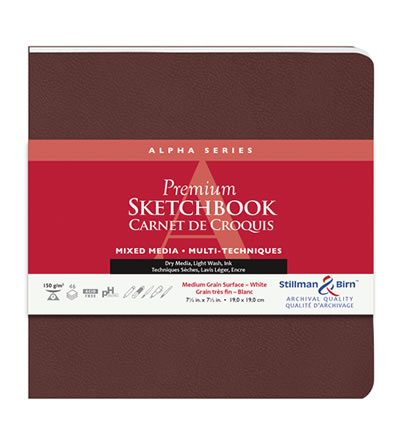 Wirebound Alpha Premium Sketchbook Series