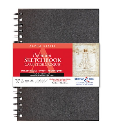 Alpha Premium Sketchbook Series
