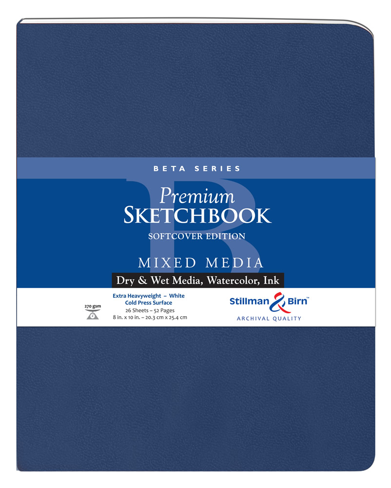 Stillman & Birn Delta Series Mixed Media Softcover Sketchbook 3.5x5.5