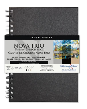 Wirebound - Nova Trio Premium Sketchbooks