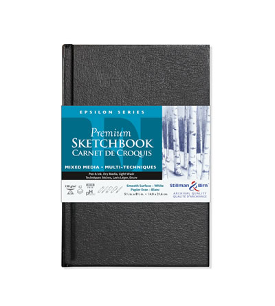 Hardcover Epsilon Premium Sketchbook Series