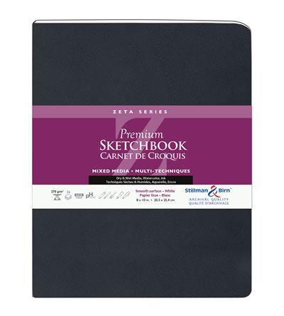 Softcover Zeta Premium Sketchbook Series